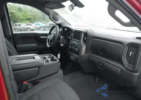 2020 Chevrolet Silverado 1500 2Wd Double Cab Standard Bed Custom из США, поврежденный, VIN 1GCRWBEH7LZ317273